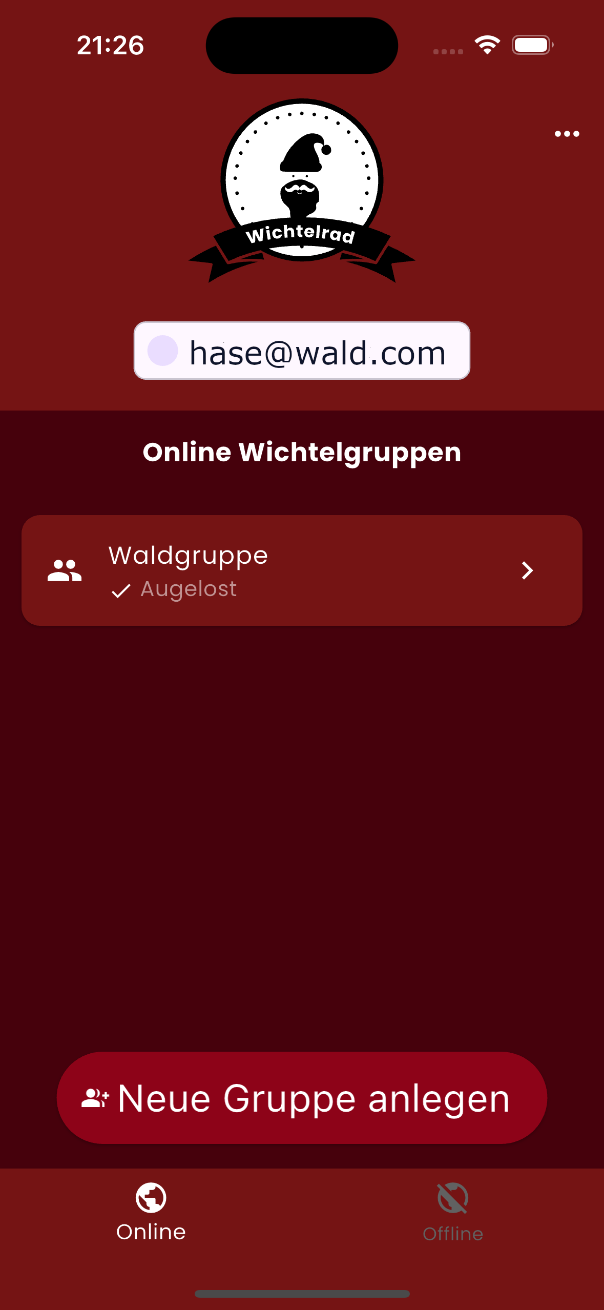 Online-Wichteln