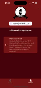 Offline Gruppen